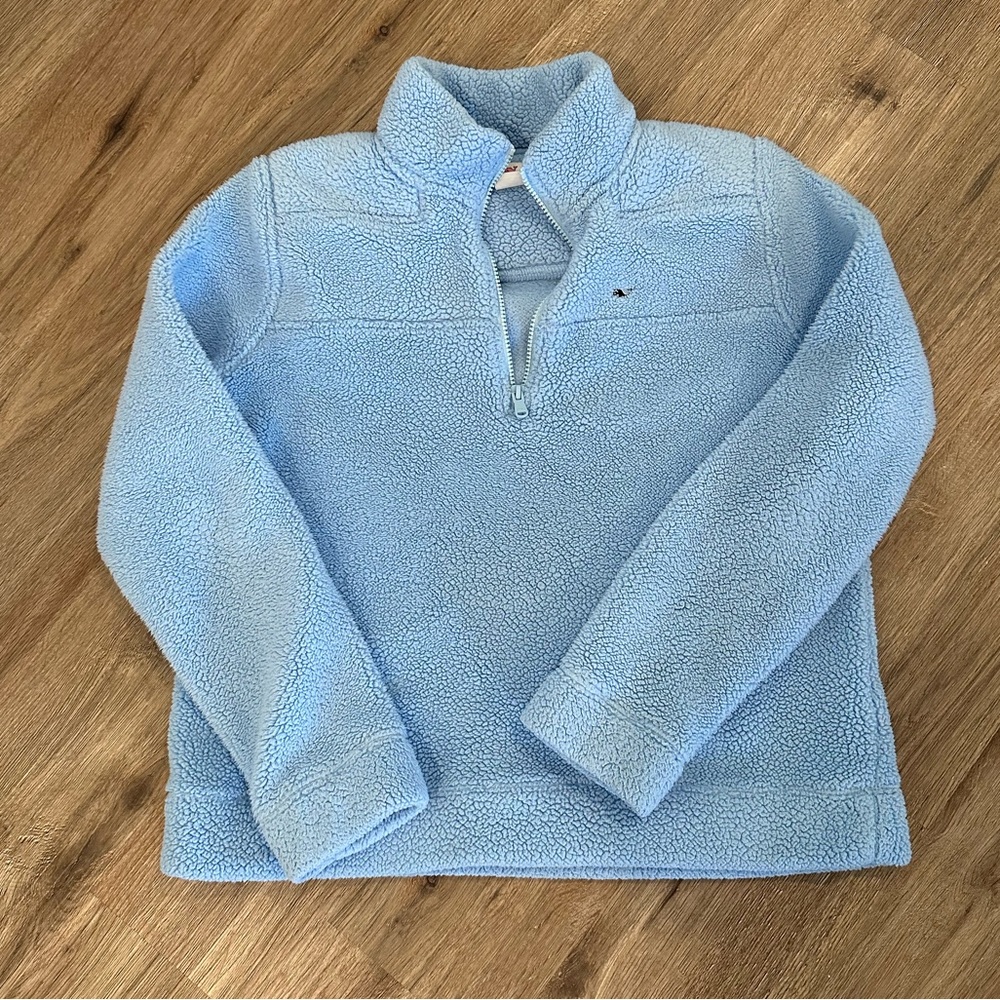 Womens baby blue Vineyard Vines Sherpa